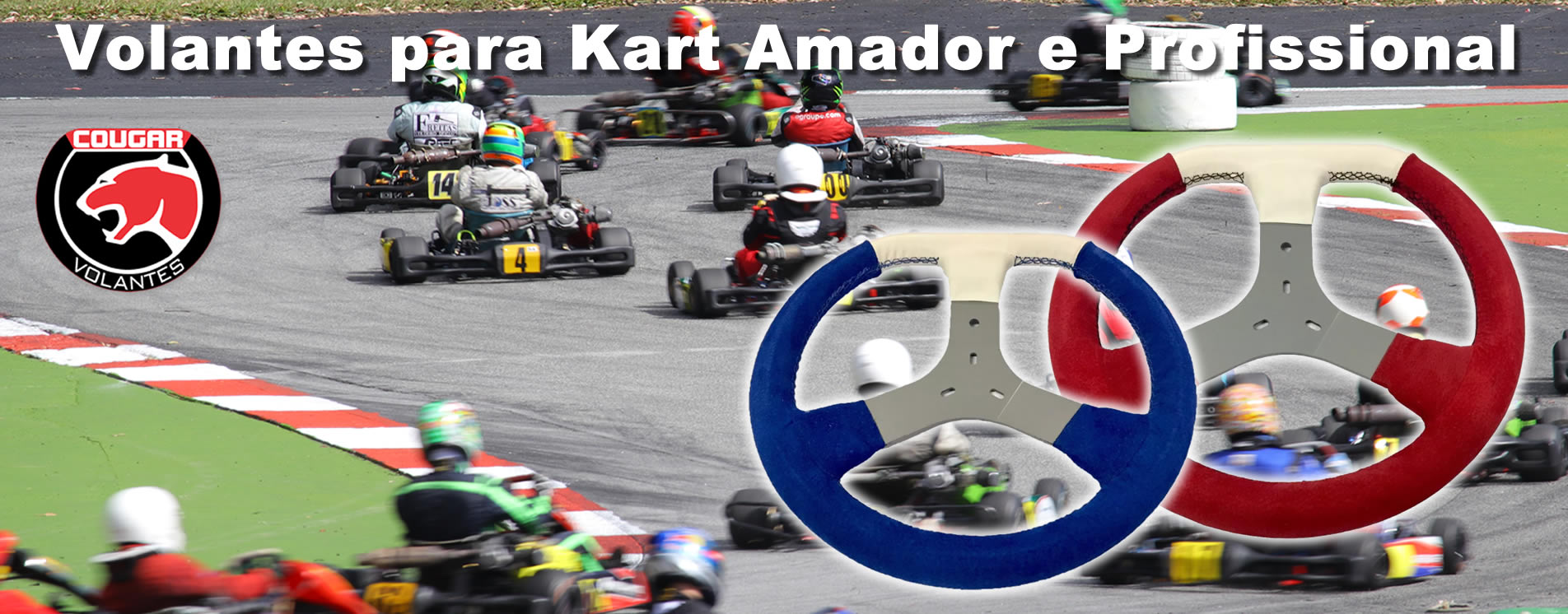 Volantes para Kart Amador e profissional