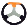 Volante de Kart Universal com Corino Laranja 320mm