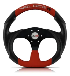 Volante Veloce R + Cubo Completo Buggy Fusca Gol Todos