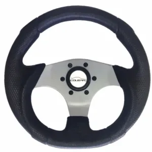 Volante Pequeno 28cm + Cubo Fusca Buggy Brasilia Completo