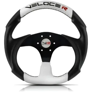 Volante Veloce R + Cubo Buggy Fusca Jeep Uno Pálio Gol Celta
