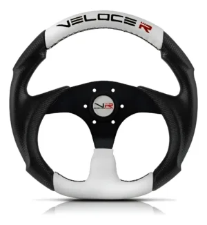 Volante Veloce R + Cubo Buggy Fusca Jeep Uno Pálio Gol Celta