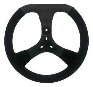 Volante Kart Camurça Pretal 350mm Kart Mini Birel Mega Pro