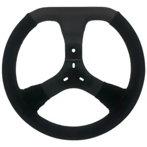 Volante Kart Camurça Pretal 350mm Kart Mini Birel Mega Pro