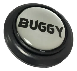 Botão De Buzina Buggy Universal Para Volante Encaixe 43mm