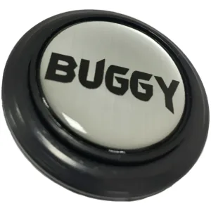 Botão De Buzina Buggy Universal Para Volante Encaixe 43mm