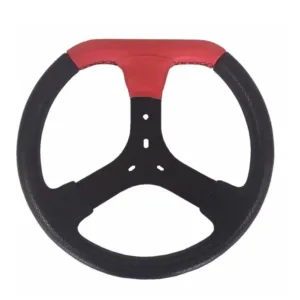 Volante Kart Black Vermelho 350mm Kart Mini Birel Mega Todos