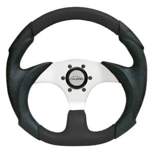 Volante Cougar 33cm + Cubo Clio Sandero Logan Completo