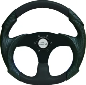 Volante Black Cougar + Cubo 33cm - Fusca 1972 73 74 75 76