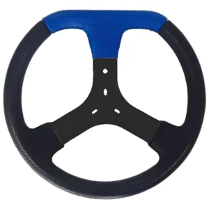 Volante Kart Black Azul 350mm Kart Mini Birel Mega