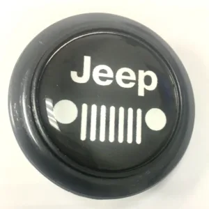 Botão De Buzina Jeep Universal Volante Encaixe Furo 43mm